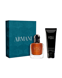 Giorgio Armani Emporio Stronger With You Intensely Zestaw: woda perfumowana + żel pod prysznic