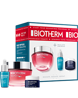 Biotherm Zestaw Blue Routine: Blue Peptides Uplift SPF30 Krem + Serum+ Krem pod oczy