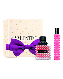 Valentino Born In Roma Donna Zestaw: woda perfumowana + perfumetka travel size