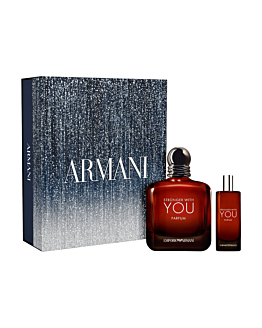 Giorgio Armani Emporio Stronger With You Parfum Zestaw: perfumy + perfumetka travel size