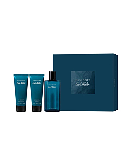 Davidoff Cool Water - Zestaw (woda toaletowa + żel pod prysznic + balsam po goleniu)