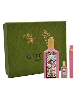 Gucci Zestaw upominkowy dla Kobiet Flora Gorgeous Gardenia EDP 100ml + EDP 10ml + EDP 5ml