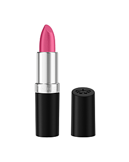 Rimmel Lasting Finish Satin Lipstick, 350 Pink Power