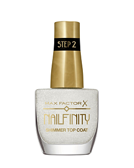 Max Factor Nailfinity Top Coat Glitter 102 Starry Veil 12ml