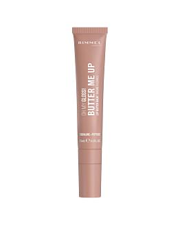 Rimmel Oh My Gloss! Butter Me Up Balsamo Labbra, 001 Latte Delight