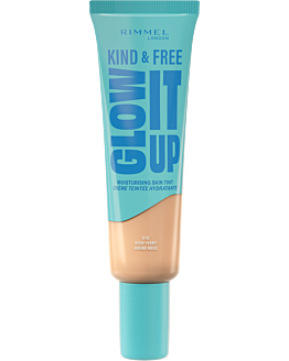 Rimmel Kind & Free Glow It Up Skin Tint Nawilżający podkład do twarzy, 010 Rose Ivory