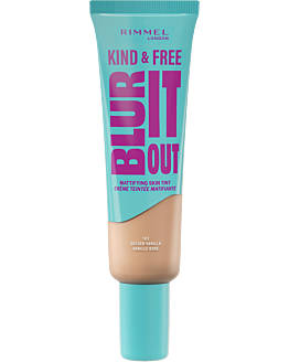 Rimmel Kind & Free Blur It Out Skin Tint Fondotinta opacizzante 163 Golden Vanilla
