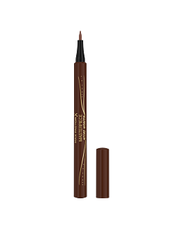 Max Factor Masterpiece Brow Micro-Marker Penna per sopracciglia, 40 Castano