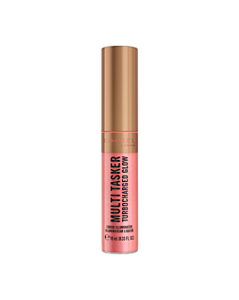 Rimmel Multi Tasker Turbocharged Glow Róż rozświetlający do twarzy w płynie, 002 Rosy Rebel 