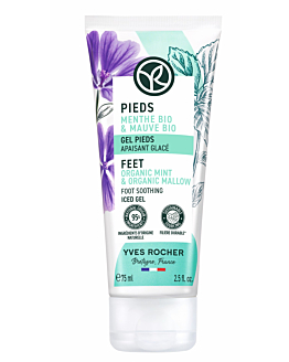 Yves Rocher Mięta Bio & Malwa Bio Łagodząco-chłodzący żel do stóp
