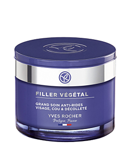 Yves Rocher Filler Vegetal Krem ujędrniający do twarzy, szyi i dekoltu 