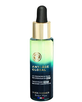 Yves Rocher Anti-Age Global Dwufazowy koncentrat naprawczy na noc