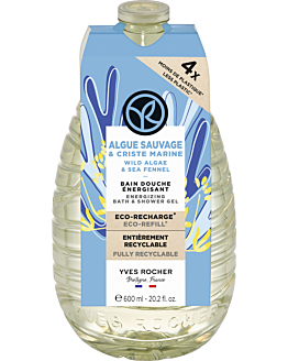 Yves Rocher Dzika alga & Koper Morski Żel pod prysznic i do kąpieli - refill, 600 ml