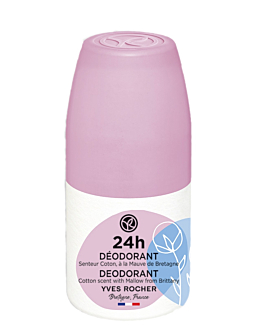 Yves Rocher Malwa z Bretanii 24h Dezodorant o zapachu bawełny