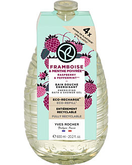 Yves Rocher Malina & Mięta Żel pod prysznic i do kąpieli - refill, 600 ml