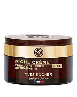 Yves Rocher Riche Creme Przeciwzmarszczkowy krem regenerujący na noc 