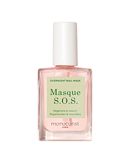 Manucurist Masque S.O.S. Odżywczo-regenerująca maska do paznokci na noc, 15 ml