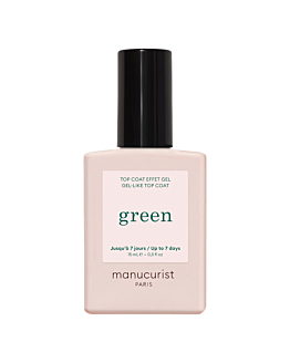 Manucurist Top Coat Sunshine Utrwalacz do lakierów Green, 15ml