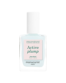 Manucurist Active Plump Pielęgnacyjny lakier do paznokci z efektem wypełniającym, Aqua Glazed