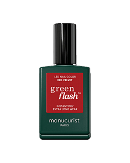 Manucurist Green Flash Półtrwały lakier hybrydowy, Red Velvet 
