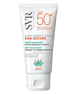 SVR Sun Secure Écran Teinté SPF50+, Mmineralny krem koloryzujący do skóry normalnej i mieszanej 