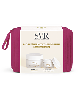 SVR Densitium Zestaw prezentowy: Krem przeciwstarzeniowy 50ml + Balsam na noc 15ml + Kosmetyczka