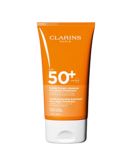 Clarins Krem do opalania ciała UVA/UVB SPF 50+, 150 ml