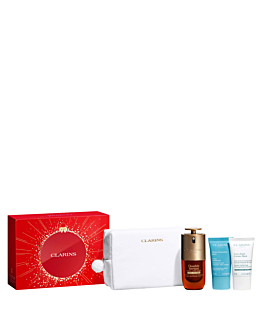 Clarins Zestaw Double Serum 9 Light: Krem do twarzy + Serum do twarzy + Maska do twarzy