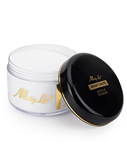 MollyLac Acrylic Powder Puder Akrylowy do Paznokci Bright White 120 g