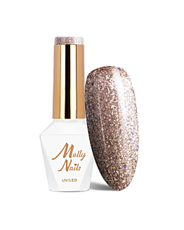 MollyNails Queens Of Life High Fashion Lakier Hybrydowy UV LED Nr 35 8 g