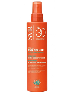 SVR Sun Secure Spray SPF30, Mleczko ochronne w sprayu 