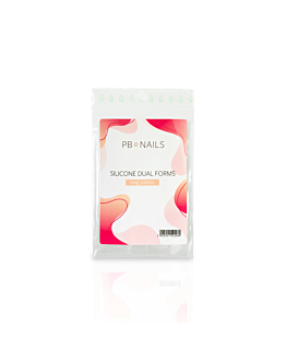 PB Nails Silikonowe formy do frencha Silicone Dual Forms Long Stiletto
