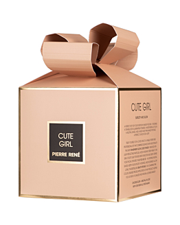 Pierre Rene Cute Girl: Puder sypki + Lip Oil + Beauty Sponge