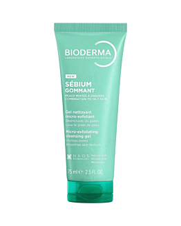 Bioderma Sebium Gel Gommant, Wygładzający żel złuszczający do skóry tłustej i mieszanej