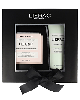 Lierac Hydragenist Zestaw dermokosmetyków Krem-żel + Maska peelingująca
