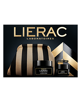 Lierac Premium (Krem jedwabisty 50ml + Krem pod oczy 20ml + Kosmetyczka)