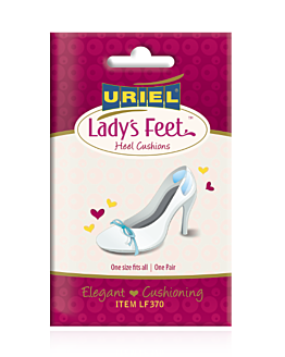 Uriel Lady's Feet Niewidoczne podkładki pod pięty 