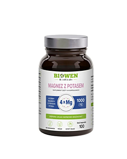 Biowen Magnez z potasem 1000 mg