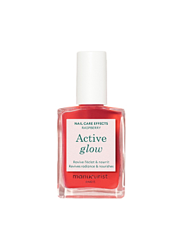 Manucurist Lakier wzmacniający do paznokci ACTIVE GLOW 15 ml - Raspberry