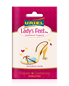 Uriel Lady's Feet Wkładki Silikonowe pod środstopiePara