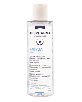 Isispharma Sensylia Aqua Nawilżająco-oczyszczający płyn micelarny skóra wrażliwa i odwodniona, 250 ml