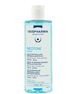 Isispharma Neotone Aqua Rozświetlający płyn micelarny do demakijażu dla skóry wrażliwej, 400 ml