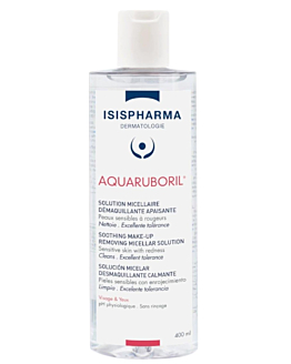 Isispharma Aquaruboril Woda micelarna do skóry naczyniowej ze skłonnością do rumienia, 400 ml
