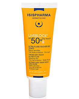 Isispharma Uveblock Spf50+ crema protettiva con filtro leggero tonalità 40 ml