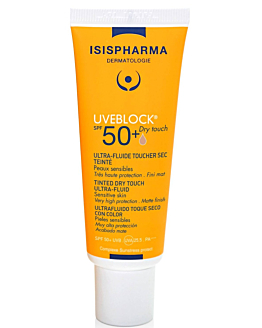 Isispharma Uveblock Spf50+ crema protettiva con filtro colorazione media 40 ml