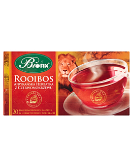 Bifix Admiral Tea Rooibos Herbata afrykańska z czerwonokrzewu, ekspresowa, 20 tor.