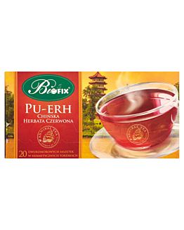Bifix Admiral Tea Pu-erch Herbata chińska czerwona, ekspresowa, 20 tor.