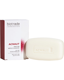 Biotrade Acnaut Soap, Naturalne mydło do skóry tłustej i problematycznej 