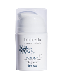 Biotrade Pure Skin Glow Revival Crema Giorno SPF50+, Crema Protettiva per il Viso