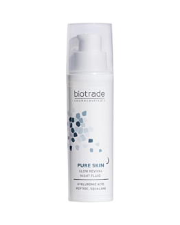 Biotrade Pure Skin Glow Revival Night, Rozświetlający fluid na noc